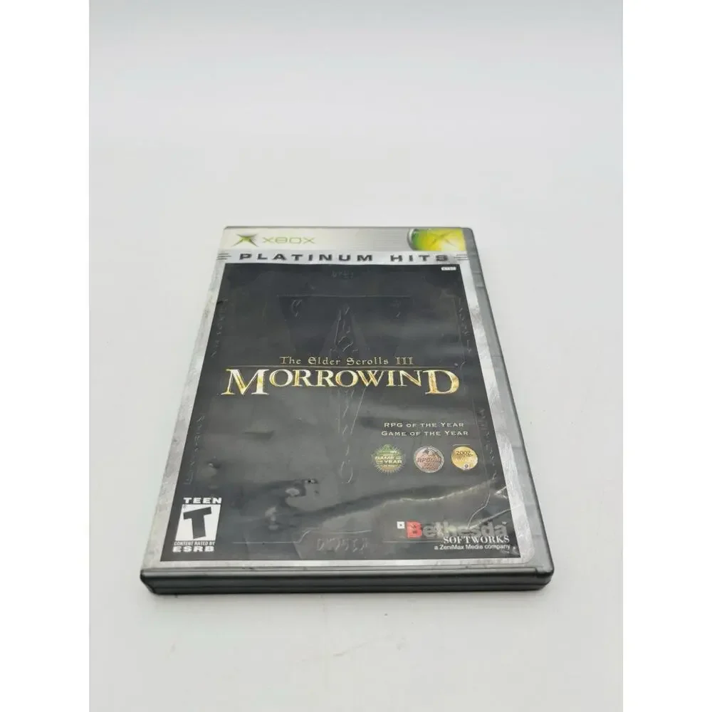 The Elder Scrolls III: Morrowind Platinum Hits Edition - Xbox - Tested Works VG